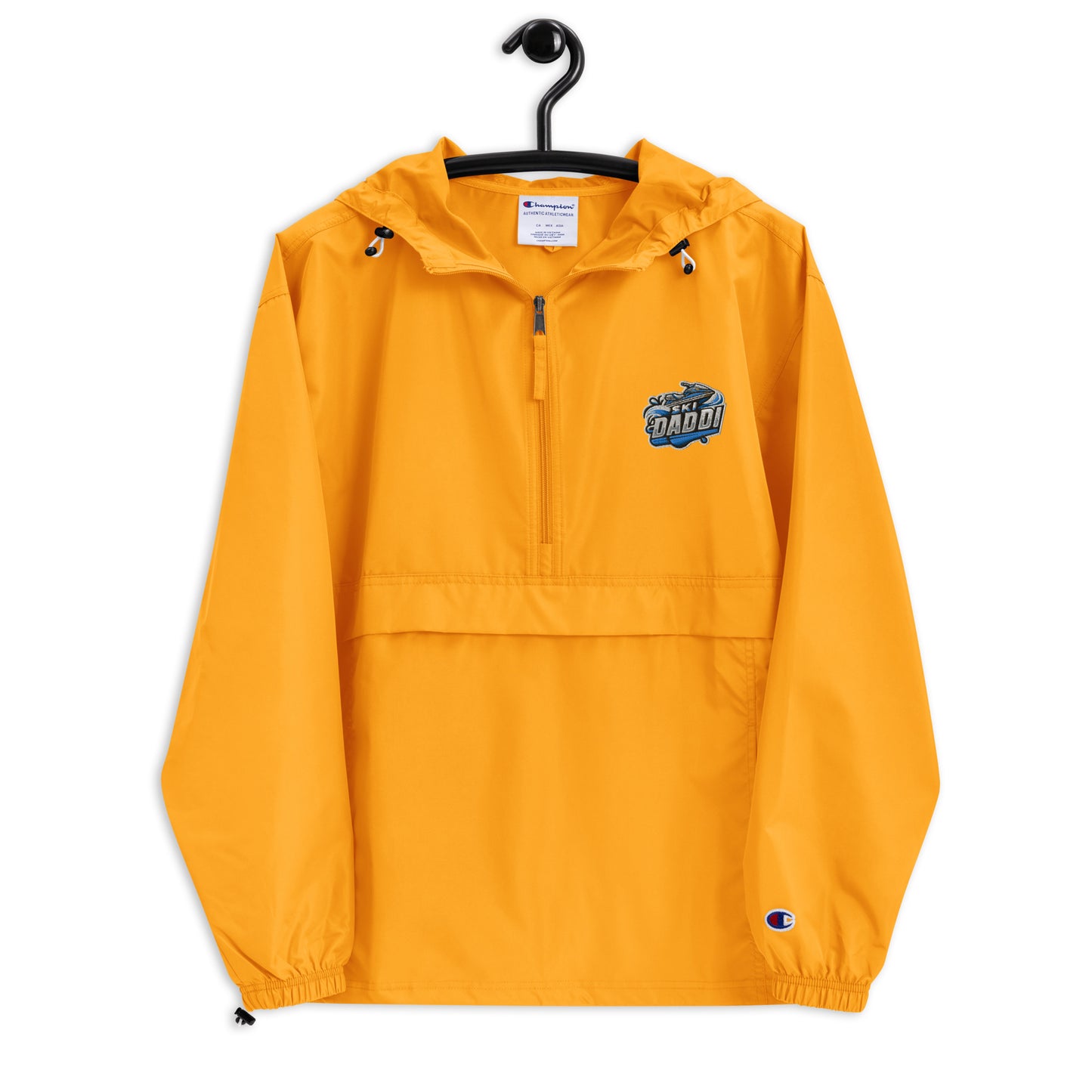 SKI DADDI Embroidered Champion Packable Jacket