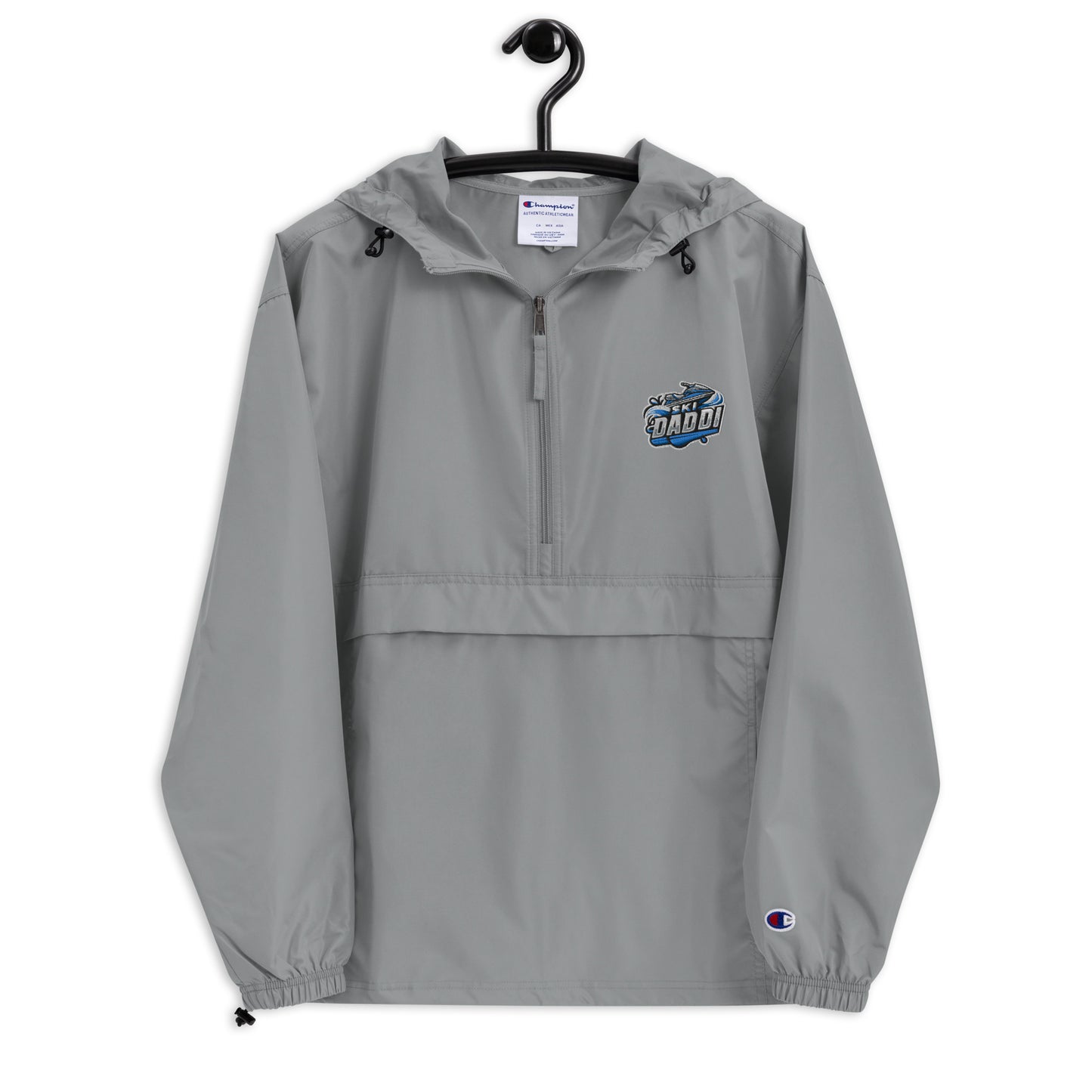 SKI DADDI Embroidered Champion Packable Jacket