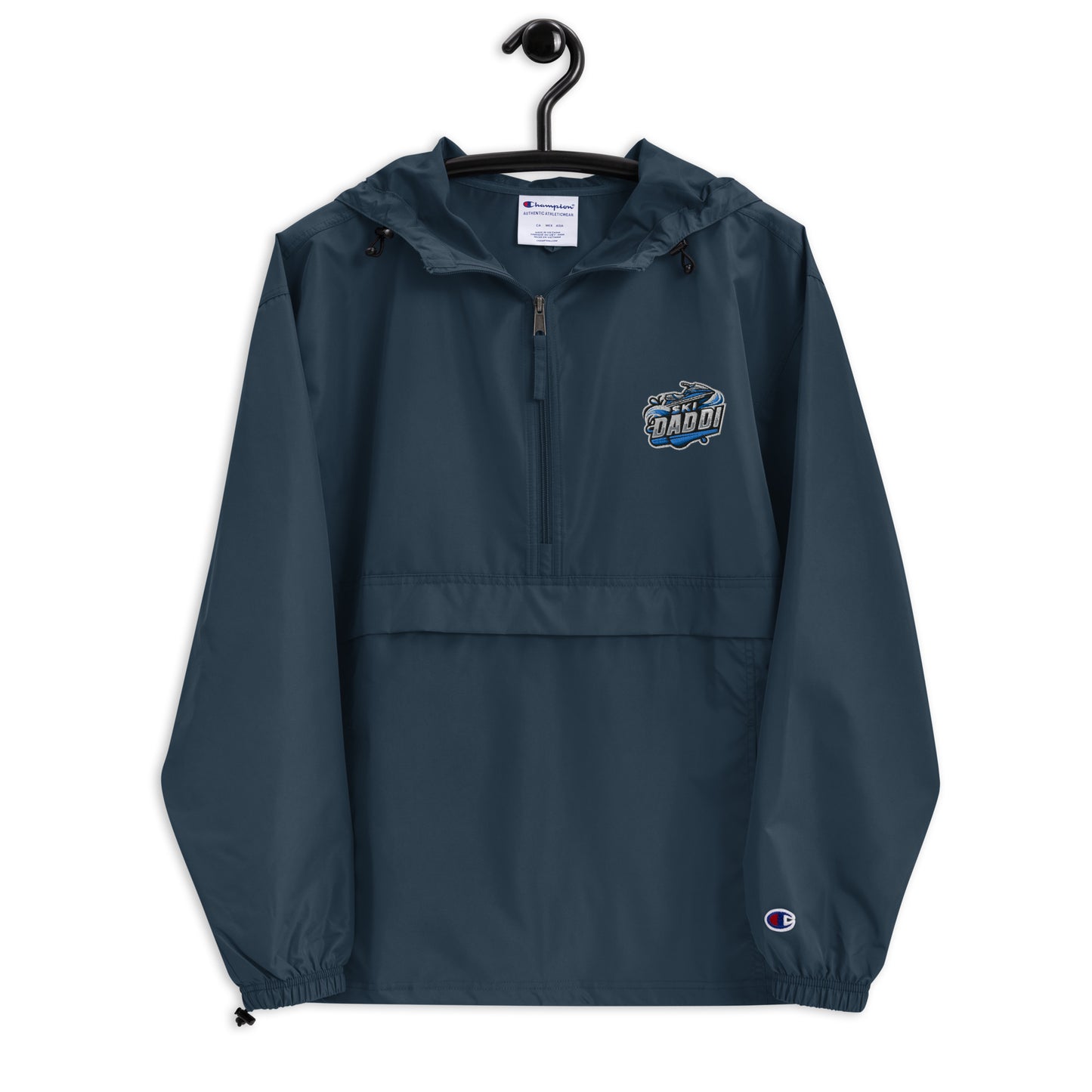 SKI DADDI Embroidered Champion Packable Jacket