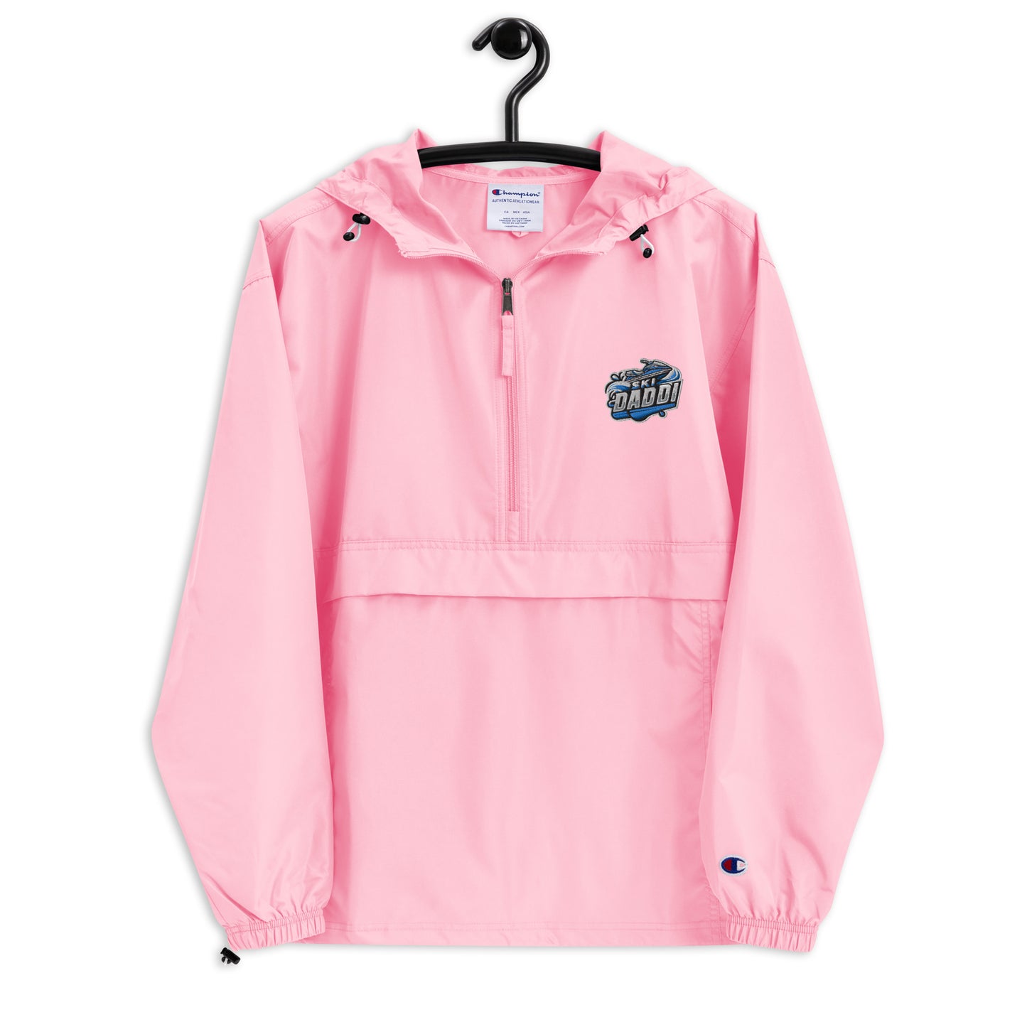 SKI DADDI Embroidered Champion Packable Jacket