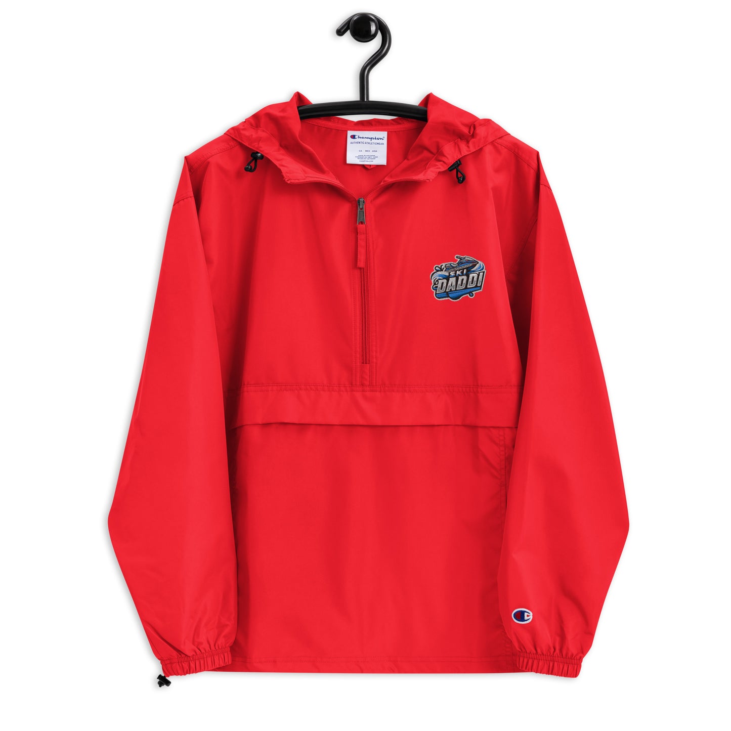 SKI DADDI Embroidered Champion Packable Jacket